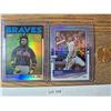 Image 1 : Ronald Acuña Jr. Chrome & Optic Lot (2) - Baseball Card