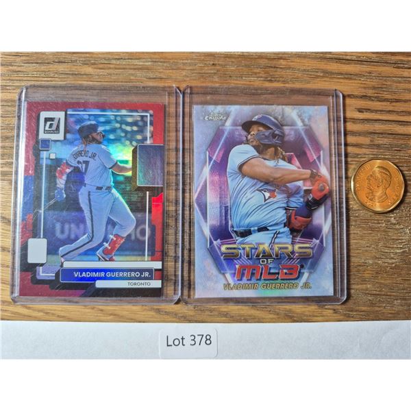 Vladimir Guerrero Jr. 2-Card Lot - Baseball Card