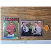 Image 1 : Mike Trout & Babe Ruth - Baseball Card