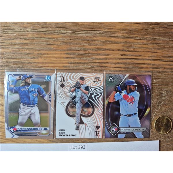 Vladimir Guerrero Jr. & Curt Schilling - Baseball Card