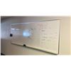 Image 1 : COMMERCIAL OFFICE WHITEBOARD APPROX 95" X 40" *MUST HAVE PROPER TOOLS FOR DISMANTLE*
