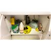 Image 8 : CONTENTS OF LUNCH ROOM INCLUDING TABLE, CHAIRS, KEURIG COFFEE MAKER, MICROWAVE, FRIDGE, UTENSILS, 2