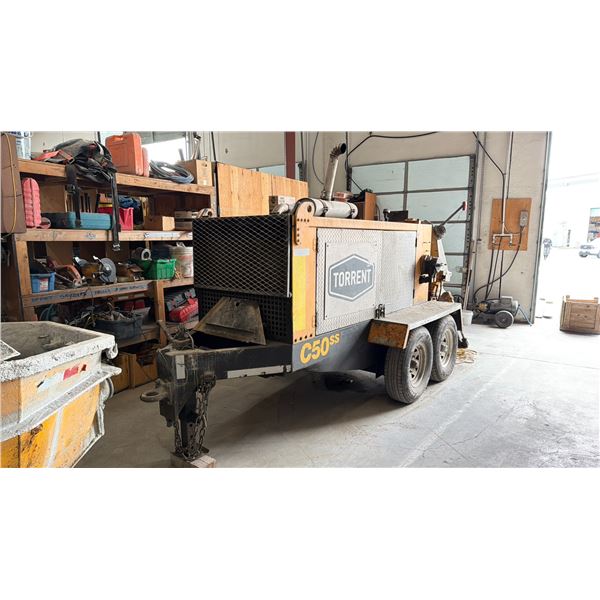 2014 REED C50SSCR, C-CLASS, PUMP TRAILER, ORANGE, VIN 1R9CG1624EC348392,