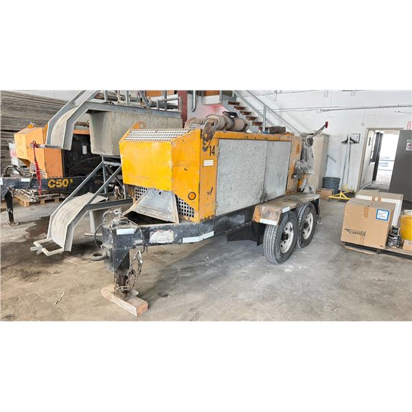 2007 REED C50SS PUMP TRAILER, C-CLASS ORANGE VIN 1R9CG16297C348679,