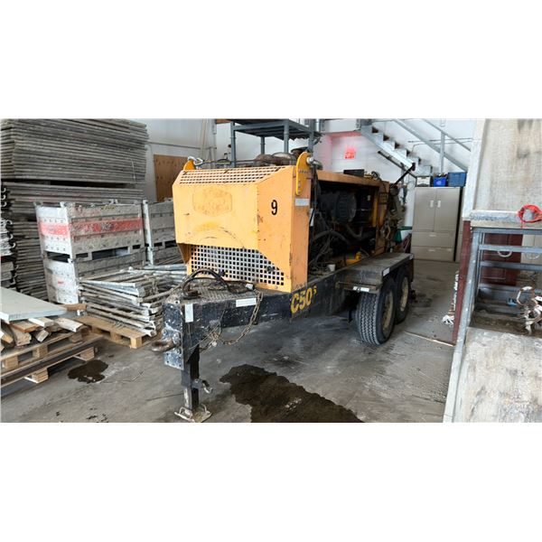 2007 REED C50S C-CLASS, PUMP TRAILER, ORANGE VIN 1R9CG16267C348669,