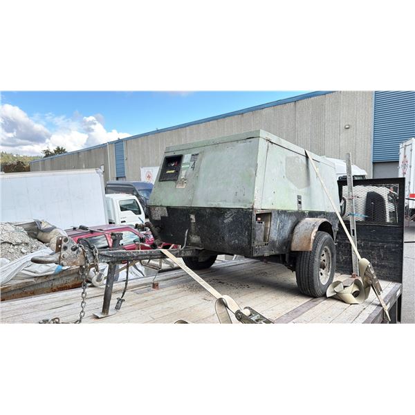 2006 SULLAIR 375JD, PUMP TRAILER, GREEN, VIN 2006609130099,