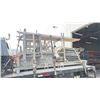 Image 2 : LARGE GREY SHOTCRETE CRANE LIFTED EQUIPMENT CART WITH HOSES, SCAFFOLDING PARTS & WALKBOARDS