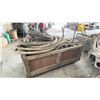 Image 2 : SHOTCRETE HEAVY DUTY METAL INDUSTRIAL HOSE JIG WITH HOSES IN WOODEN PALLET CRATE