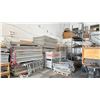 Image 1 : LARGE LOT OF ASSORTED HEAVY DUTY METAL SITE SCAFFOLDING INCLUDING APPROX 172 LARGE UPRIGHT, 18 MED