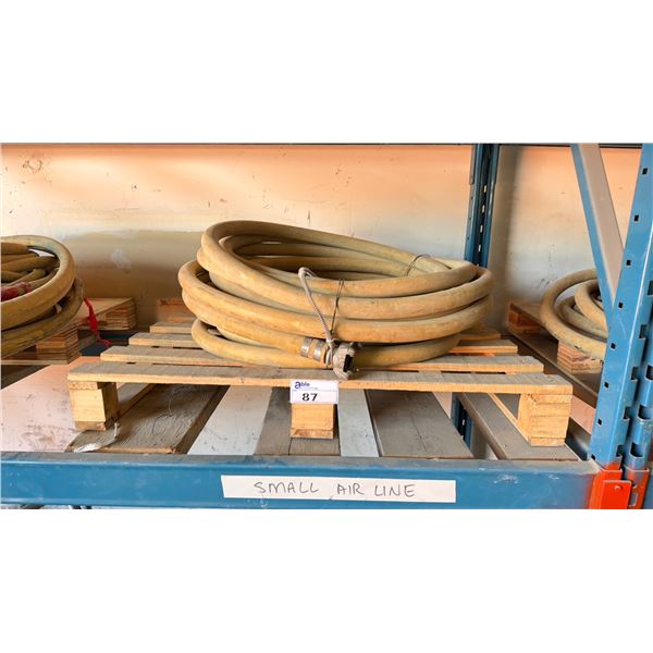 PALLET OF ASSORTED HEAVY DUTY INDUSTRIAL AIR HOSE
