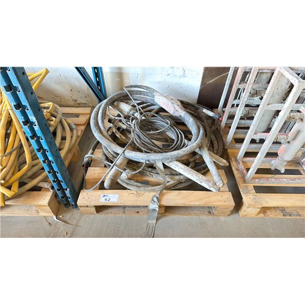PALLET OF ELECTRICAL HEAVY DUTY CEMENT VIBRATORS