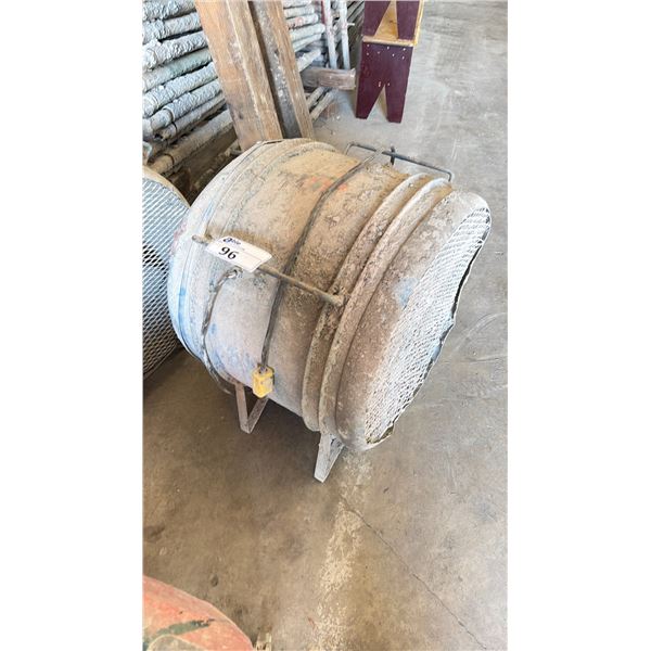 BLUE HEAVY DUTY ELECTRIC JOBSITE FRESH AIR FAN
