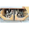 Image 2 : SHELF OF LARGE INDUSTRIAL HOSE LOCKING C-CLAMPS & HEAVY DUTY PIPING PARTS