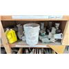 Image 2 : SHELF OF LARGE INDUSTRIAL HOSE LOCKING C-CLAMPS & HEAVY DUTY PIPING PARTS