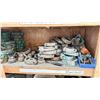 Image 2 : SHELF OF LARGE INDUSTRIAL HOSE LOCKING C-CLAMPS & HEAVY DUTY PIPING PARTS