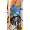 Image 1 : 2 HEAVY DUTY INDUSTRIAL WALL MOUNTED AIR/WATER HOSE REELS WITH HOSE & PRESSURE WASHER WAND