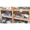 Image 3 : 4 TIER HEAVY DUTY WOODEN RACKING SYSTEM WITH ASSORTED HARDWARE, SHRINK WRAP, SLEDGE HAMMERS &