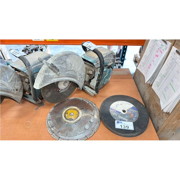 MAKITA GAS POWERED PORTABLE CHOP SAW