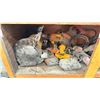 Image 2 : 3 TIER WOODEN CABINET OF ASSORTED ELECTRIC AND CORDLESS POWER TOOLS *CABINET INCLUDED*