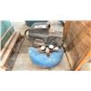 Image 1 : BLUE 8 GALLON ELECTRIC PORTABLE PANCAKE COMPRESSOR