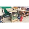 Image 1 : GENERAL INTERNATIONAL 10" TILTING ARBOUR TABLE SAW WITH GUARD & 2 PUSH HANDLES