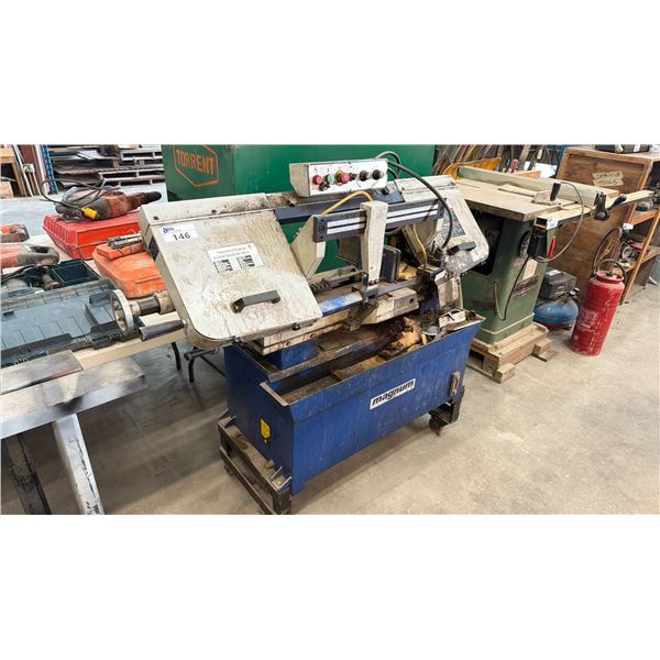 MAGNUM MAG-UE-916A 9" X 16" HORIZONTAL HYDRAULIC METAL CUTTING BAND SAW