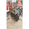 Image 1 : BLACK MOBILE INDUSTRIAL BANDING CART WITH TOOLING