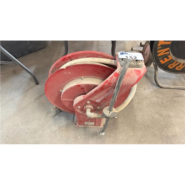 REELCRAFT INDUSTRIAL HOSE REEL WITH HOSE