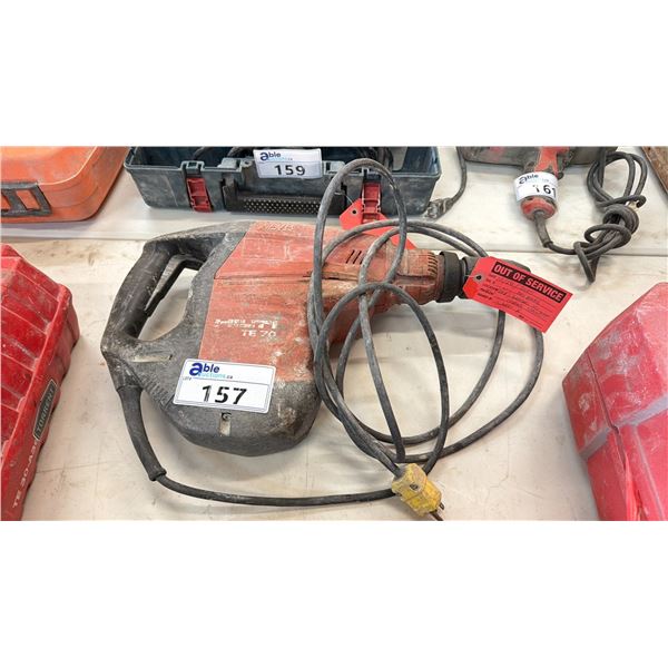HILTI TE70 ELECTRIC ROTARY HAMMER DRILL