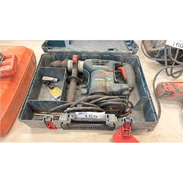 BOSCH RH432VCQ ELECTRIC ROTARY HAMMER IN HARD TRANSPORT CASE