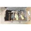 Image 2 : DEWALT MOBILE BLACK PLASTIC TOOLBOX WITH ASSORTED CONTENTS