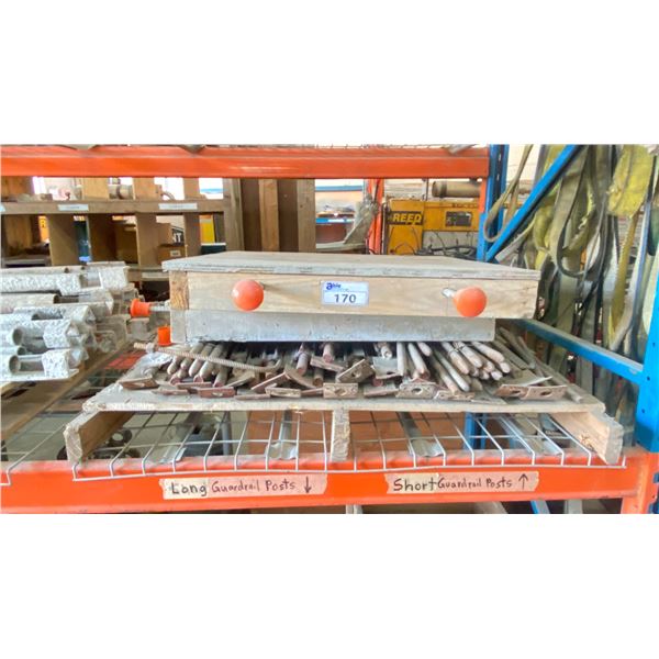 PALLET OF CONCRETE FORM PINS