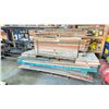 Image 1 : PALLET OF ASSORTED PLYWOOD AND WOODEN CONCRETE FORM MATERIAL