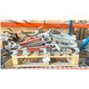 Image 1 : PALLET OF COMMERCIAL SCAFFOLDING ATTACHMENTS - APPROX. 25 PCS.