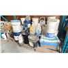 Image 2 : LARGE GROUP OF ASSORTED LUBRICANTS/COMPOUNDS/PAINTS/SOLVENTS/CONCRETE AND MORE