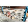 Image 2 : LARGE GROUP OF 81" X 9 1/2" PERFORATED ALUMINIUM COMMERCIAL SCAFFOLDING PLANKS - APPROX.33 PCS.