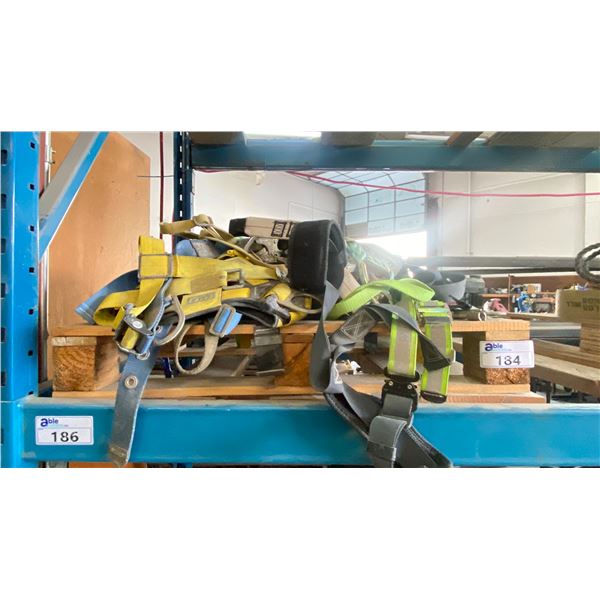 PALLET OF SAFETY LINES AND HARNESSES
