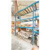 Image 3 : 3 BAYS OF BLUE INDUSTRIAL PALLET RACKING - 4 UPRIGHTS/16 SIDE RAILS