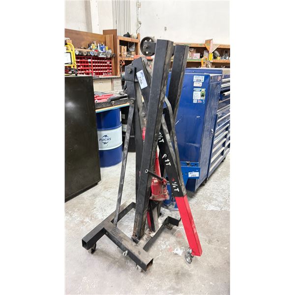 TEAM MECHANIX 2 TON STORABLE ENGINE CRANE