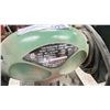 Image 3 : GENERAL INTERNATIONAL 6" GREEN LOW REVOLUTION BENCH GRINDER ON PEDESTAL STAND