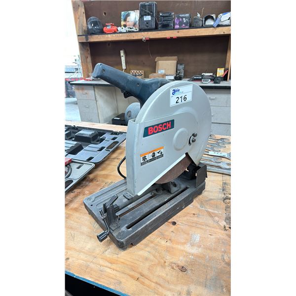 BOSCH MODEL 3814 14" ABRASIVE CUT OFF MACHINE