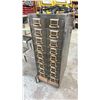 Image 1 : 18 DRAWER HEAVY DUTY STEEL PARTS CABINET WITH CONTENTS - ASSORTED QUICK RELEASE COUPLERS,