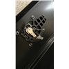 Image 3 : BAWER FAUCHER BLACK METAL TRUCK MOUNT LOCKING STORAGE BOX - 48" ACROSS X 18" WIDE X 18" HIGH