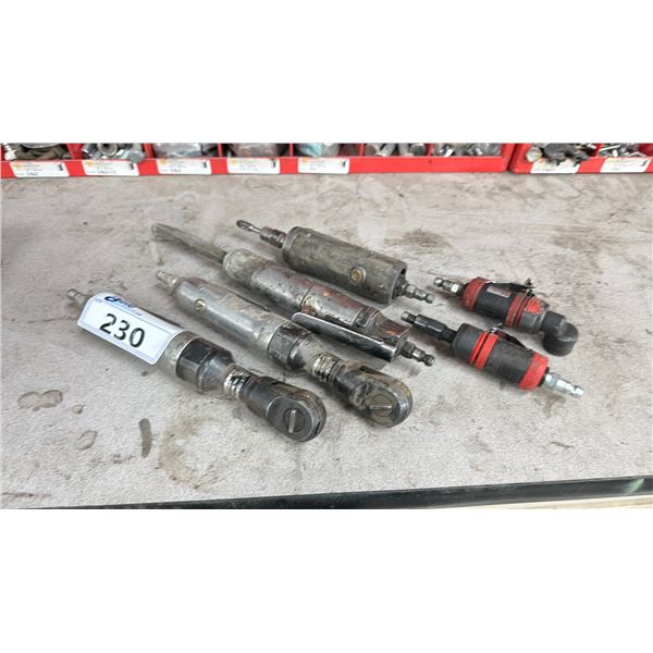 GROUP OF 6 PNEUMATIC TOOLS