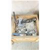 Image 2 : WOODEN CRATE OF ASSORTED AIR SHUT OFF VALVES, HARDWARE AND FASTENERS