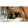 Image 2 : ASSORTED SHOP EQUIPMENT INCLUDING A FILTER IN BAG, JERRY CANS, INDUSTRIAL METAL D-RINGS & WRENCHES