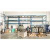 Image 2 : 3 BAYS OF BLUE INDUSTRIAL PALLET RACKING - 4 UPRIGHTS/18 SIDE RAILS
