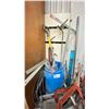 Image 2 : ASSORTED INDUSTRIAL TOOLS INCLUDING PIPE WRENCHES, JACKS, MECHANICS VICES & SQUARES/LEVELS