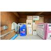 Image 3 : SHELF OF ASSORTED OIL FILTERS/LUBRICANTS, EXHAUST CUTOUTS, AUTOMOTIVE CLEANERS & PAINTS