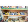 Image 1 : SHELF OF ASSORTED SHOP HARDWARE INCLUDING FASTENERS/FITTINGS, ASSORTED KITS & MORE
